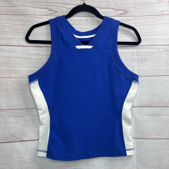 New Free People Movement Powerwalk Tank In Radiant Blue Women's Size Small - Picture 5 of 8